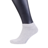 3 PAIR - True Combed Cotton Blend Italian Sneaker Socks (Choice of Colors) by Amanda Christensen