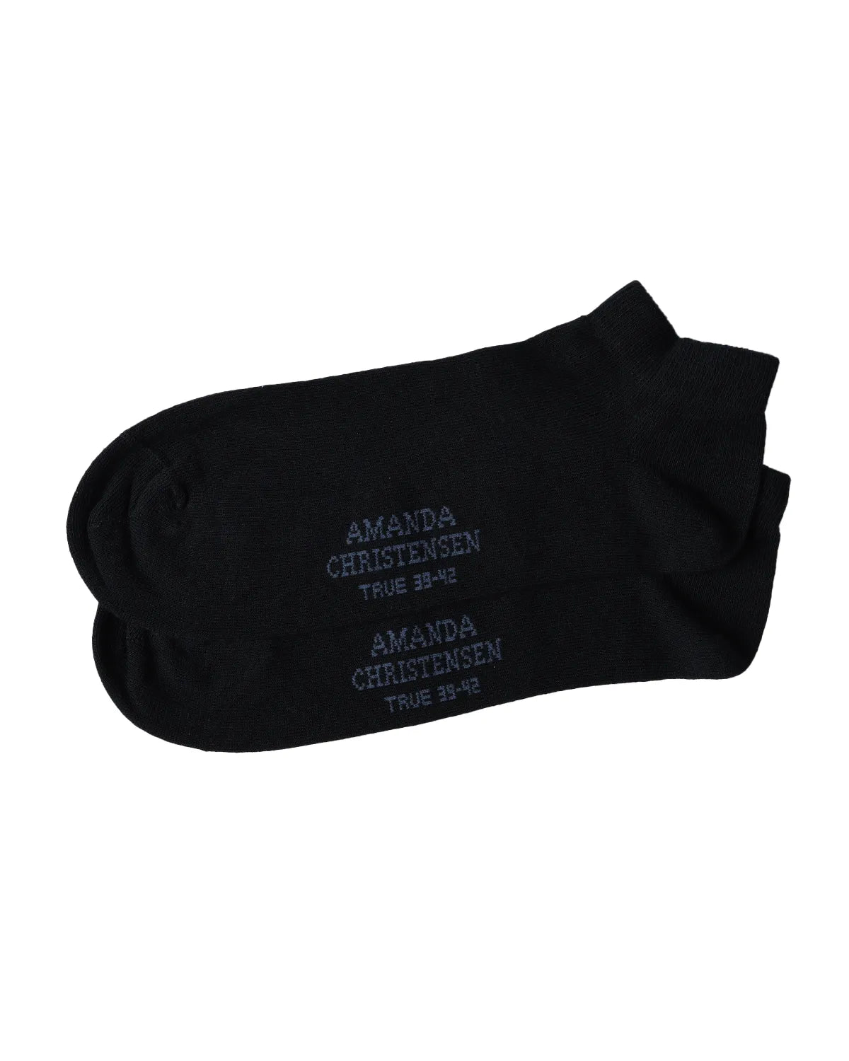 3 PAIR - True Combed Cotton Blend Italian Sneaker Socks (Choice of Colors) by Amanda Christensen