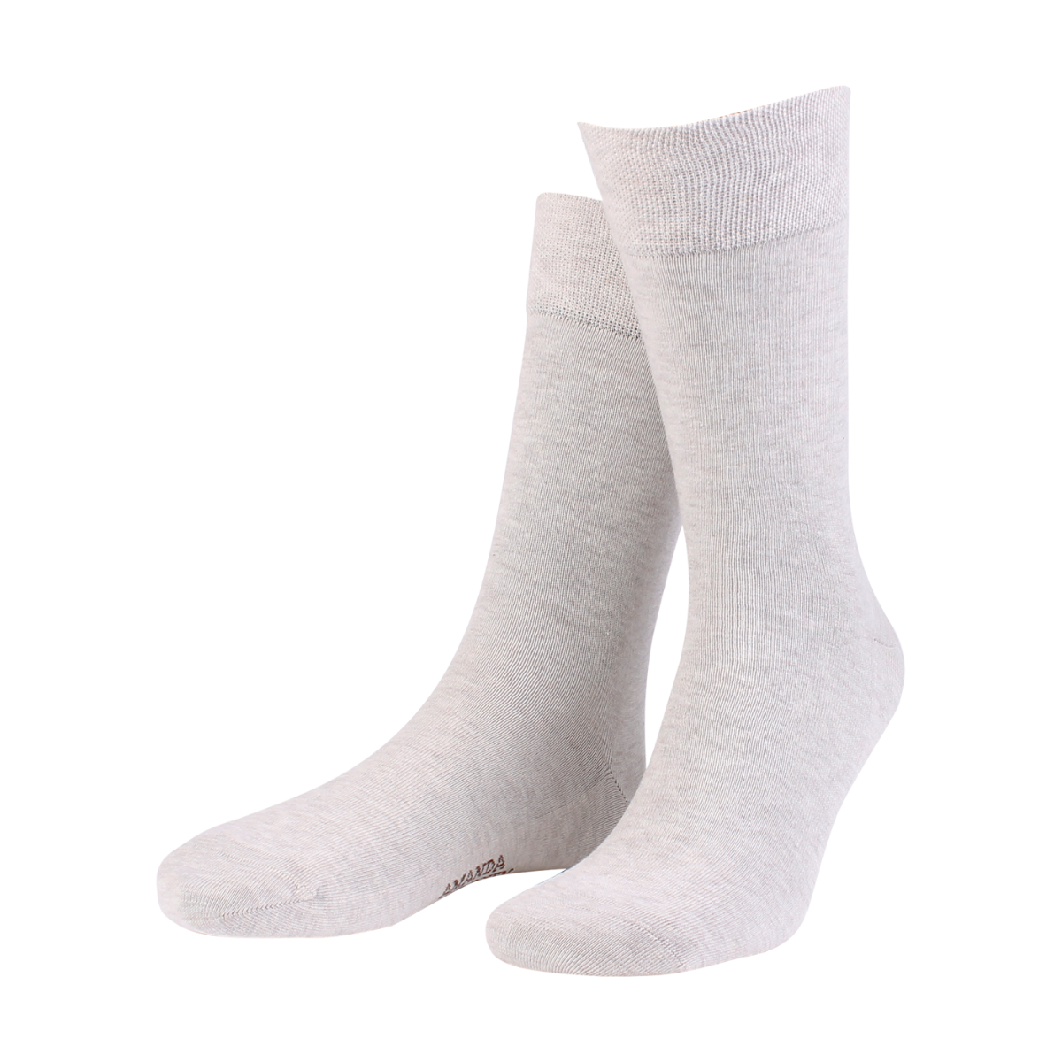 3 PAIR - True Soft Top Combed Cotton Blend Italian Socks (Choice of Colors) by Amanda Christensen