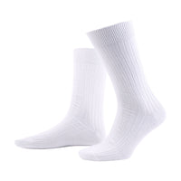 3 PAIR - True Ribbed Combed Cotton Blend Italian Ankle Socks (Choice of Colors) by Amanda Christensen