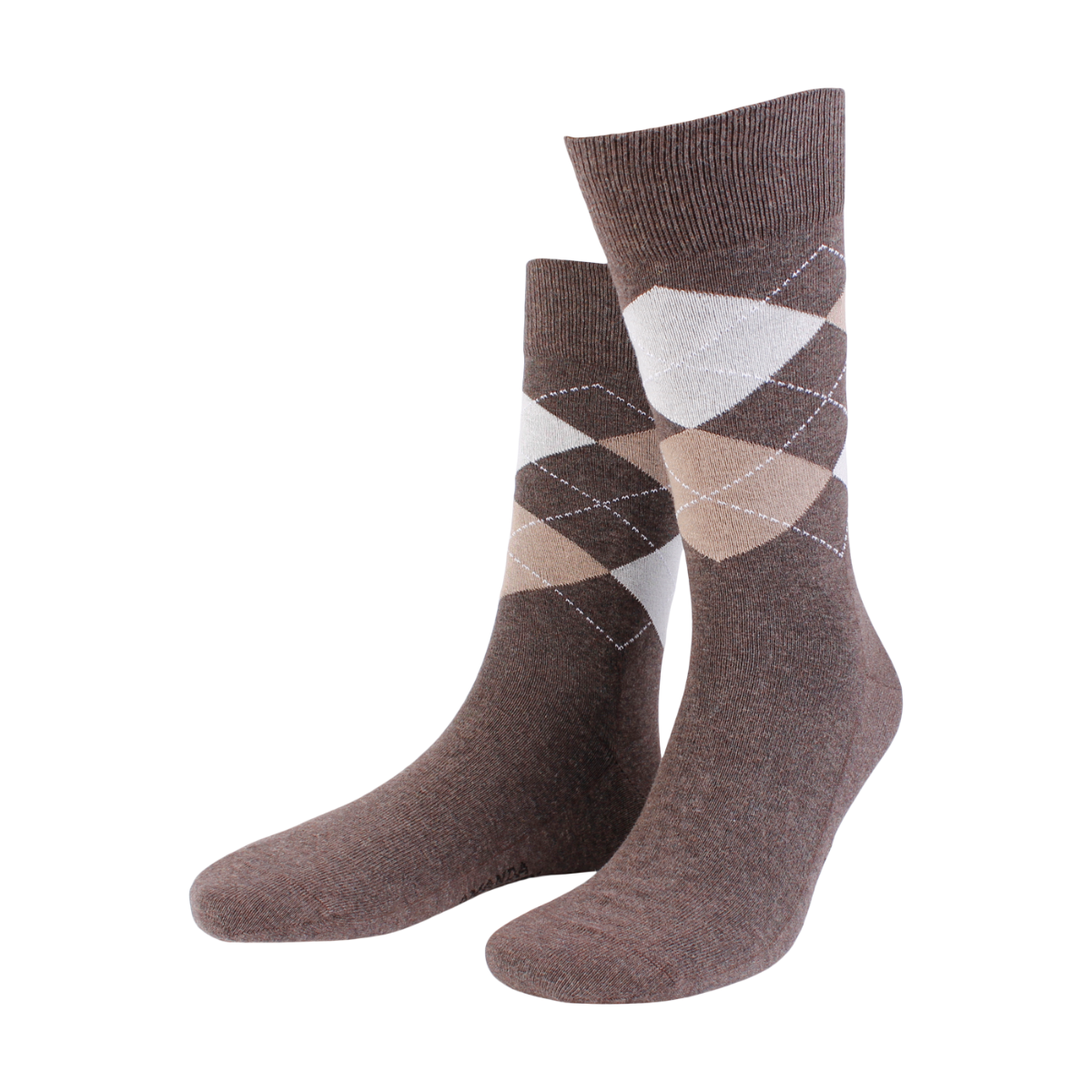 3 PAIR - True Argyle Combed Cotton Blend Italian Ankle Socks (Choice of Colors) by Amanda Christensen