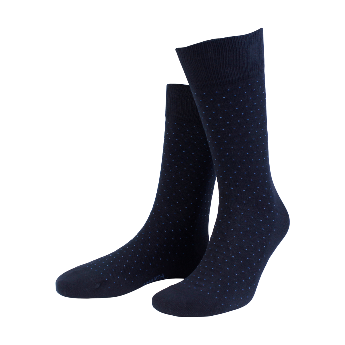 3 PAIR - True Dot Pattern Combed Cotton Blend Italian Ankle Socks (Choice of Colors) by Amanda Christensen