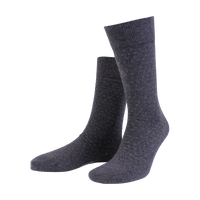 3 PAIR - True Dot Pattern Combed Cotton Blend Italian Ankle Socks (Choice of Colors) by Amanda Christensen