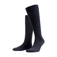 3 PAIR - Core Knee High Mercerized Cotton Italian Socks (Choice of Colors) by Amanda Christensen