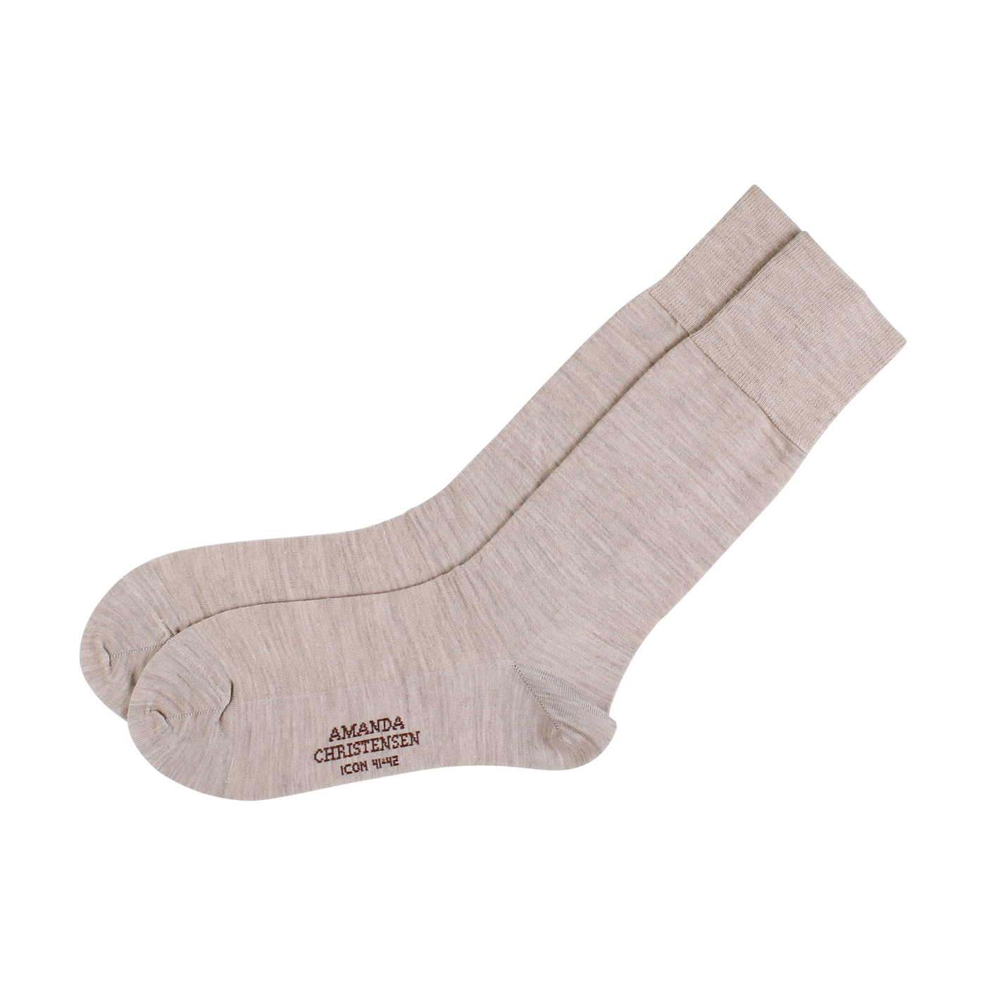 3 PAIR - Icon Merino Wool and Cotton Italian Mid Calf Socks (Choice of Colors) by Amanda Christensen