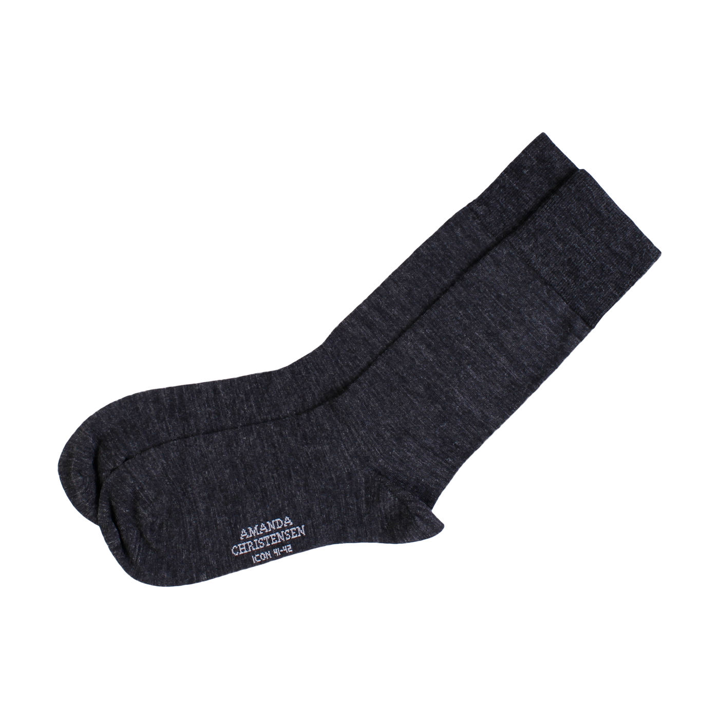 3 PAIR - Icon Merino Wool and Cotton Italian Mid Calf Socks (Choice of Colors) by Amanda Christensen