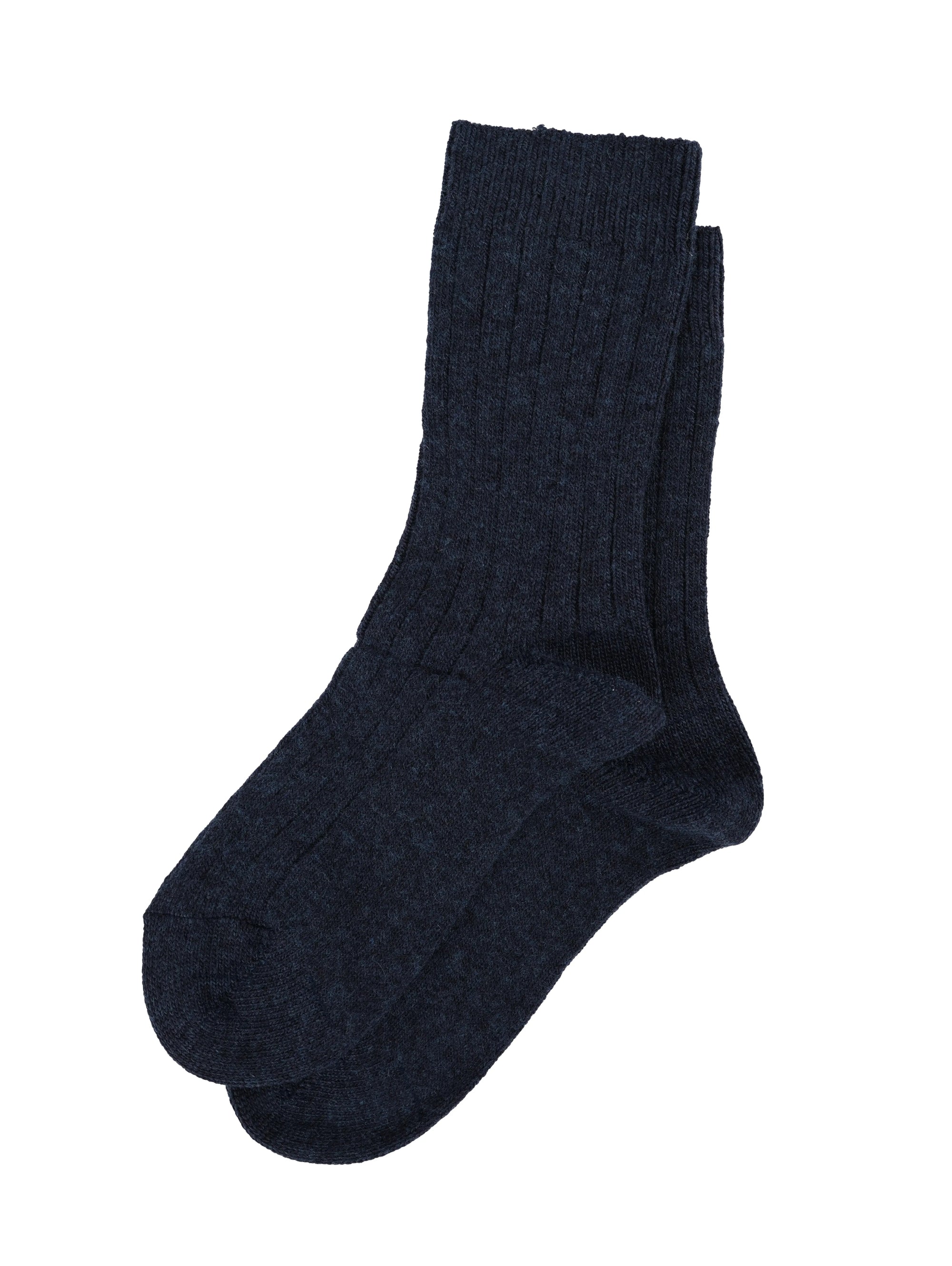 3 PAIR - Supreme Wool and Cashmere Blend Italian Mid Calf Socks (Choice of Colors) by Amanda Christensen