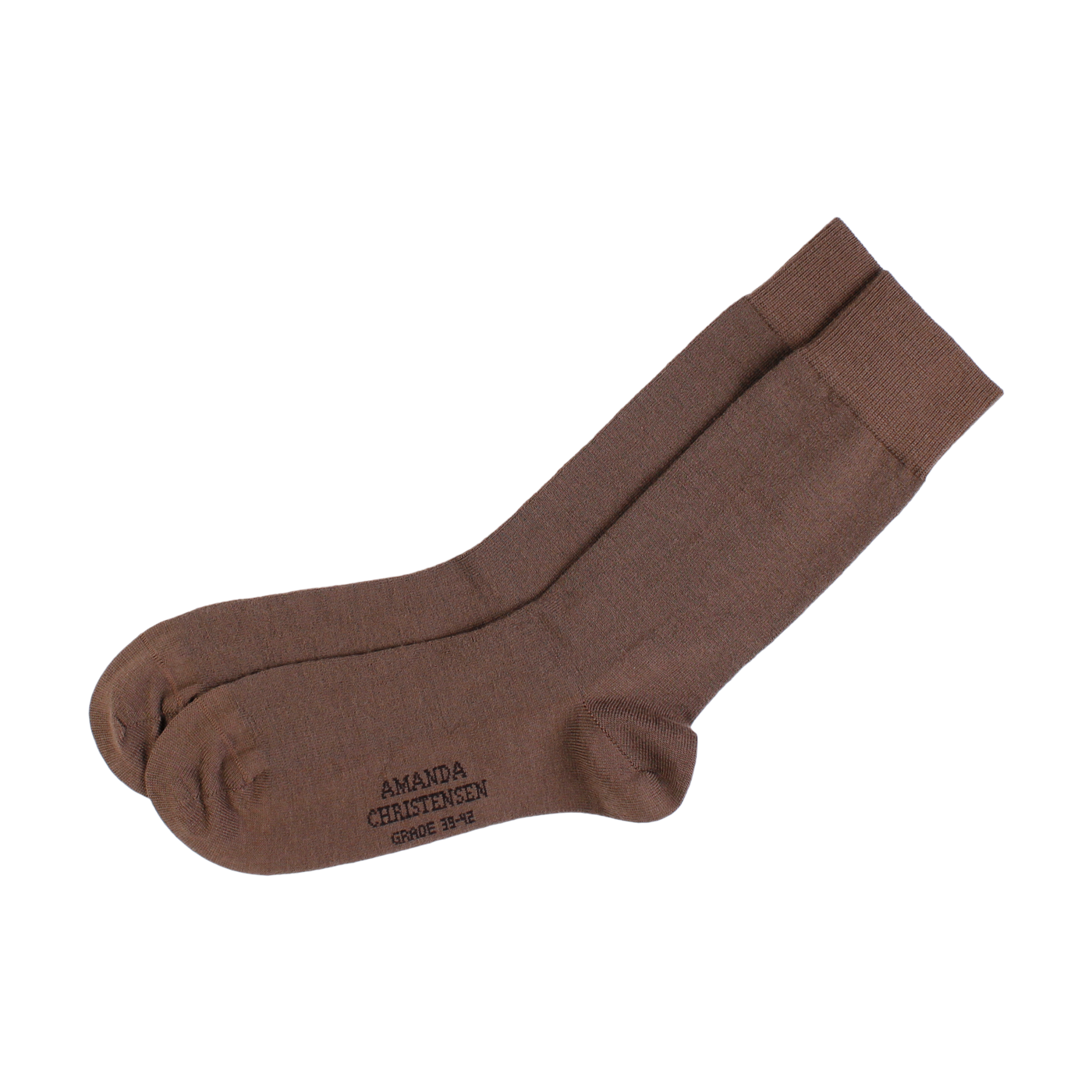 3 PAIR - Grade Merino Wool Blend Italian Mid Calf Socks (Choice of Colors) by Amanda Christensen