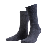 3 PAIR - Grade Merino Wool Blend Italian Mid Calf Socks (Choice of Colors) by Amanda Christensen