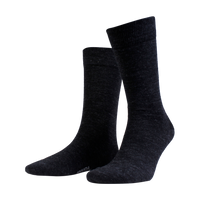 3 PAIR - Grade Merino Wool Blend Italian Mid Calf Socks (Choice of Colors) by Amanda Christensen