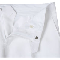 Linen Blend 2-Button SLIM FIT Suit in White (Short, Regular, and Long Available) by Alessandro Vitello X Renoir