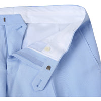 Linen Blend 2-Button SLIM FIT Suit in Sky Blue (Short, Regular, and Long Available) by Alessandro Vitello X Renoir