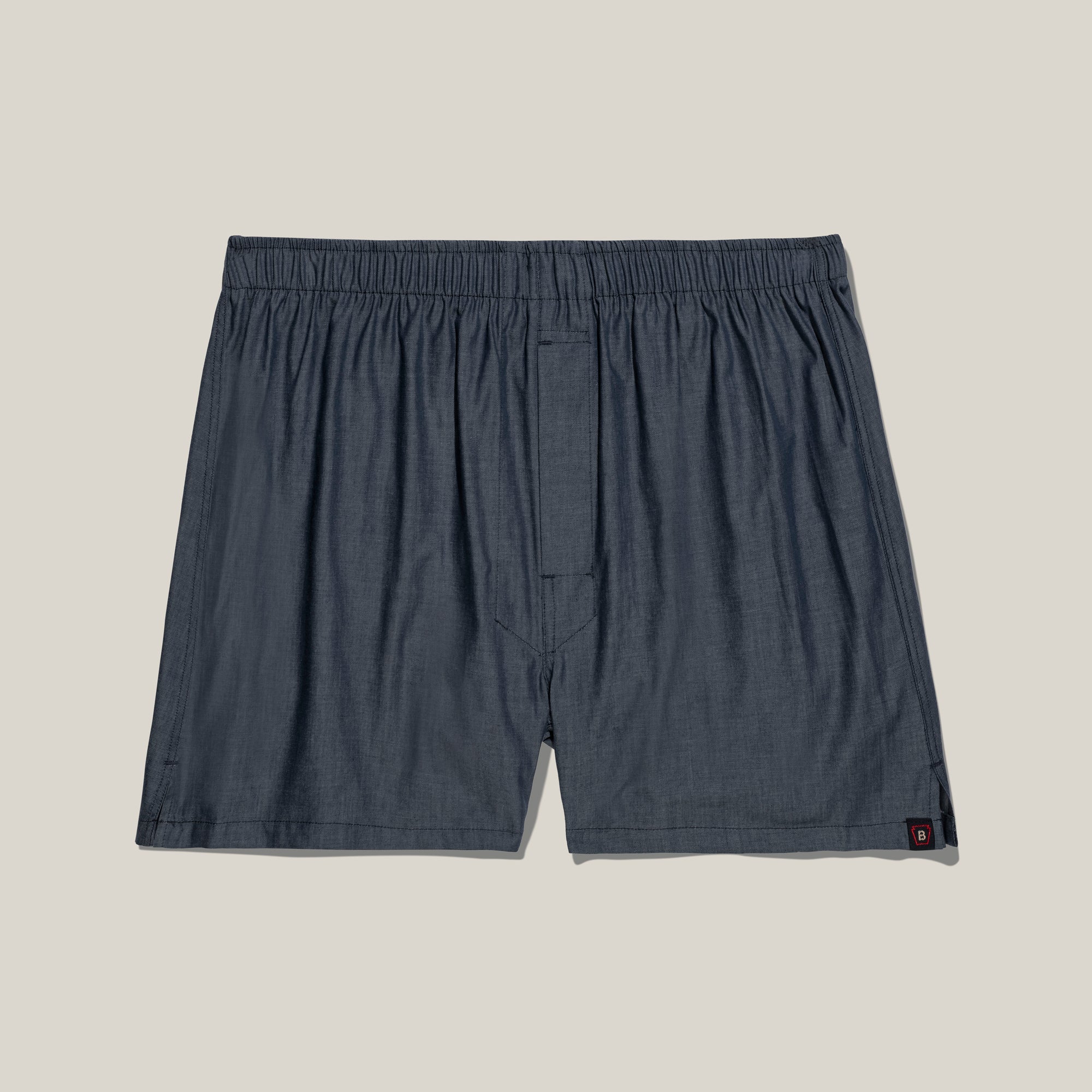 Classic Cotton Boxer in Denim Blue Twill (Size XX-Large) by Bills Khakis