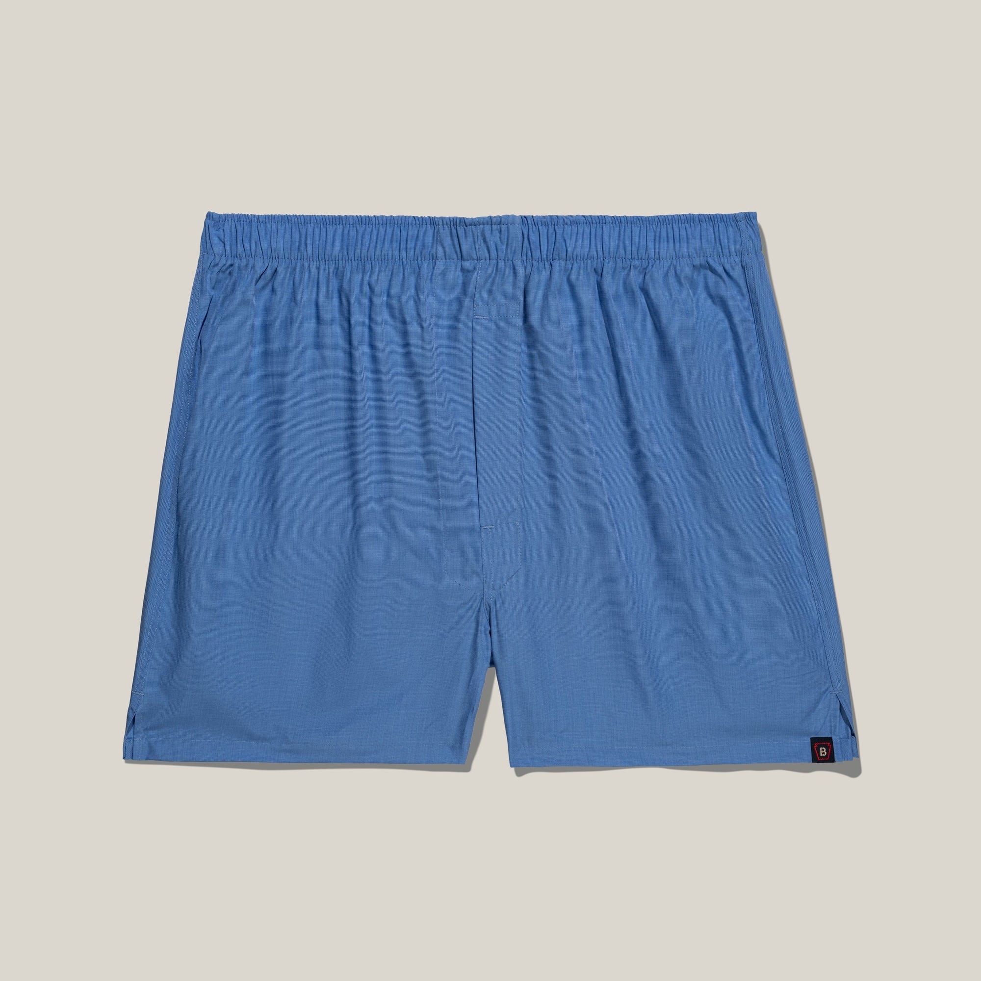 End on End Cotton Boxer in French Blue by Bills Khakis