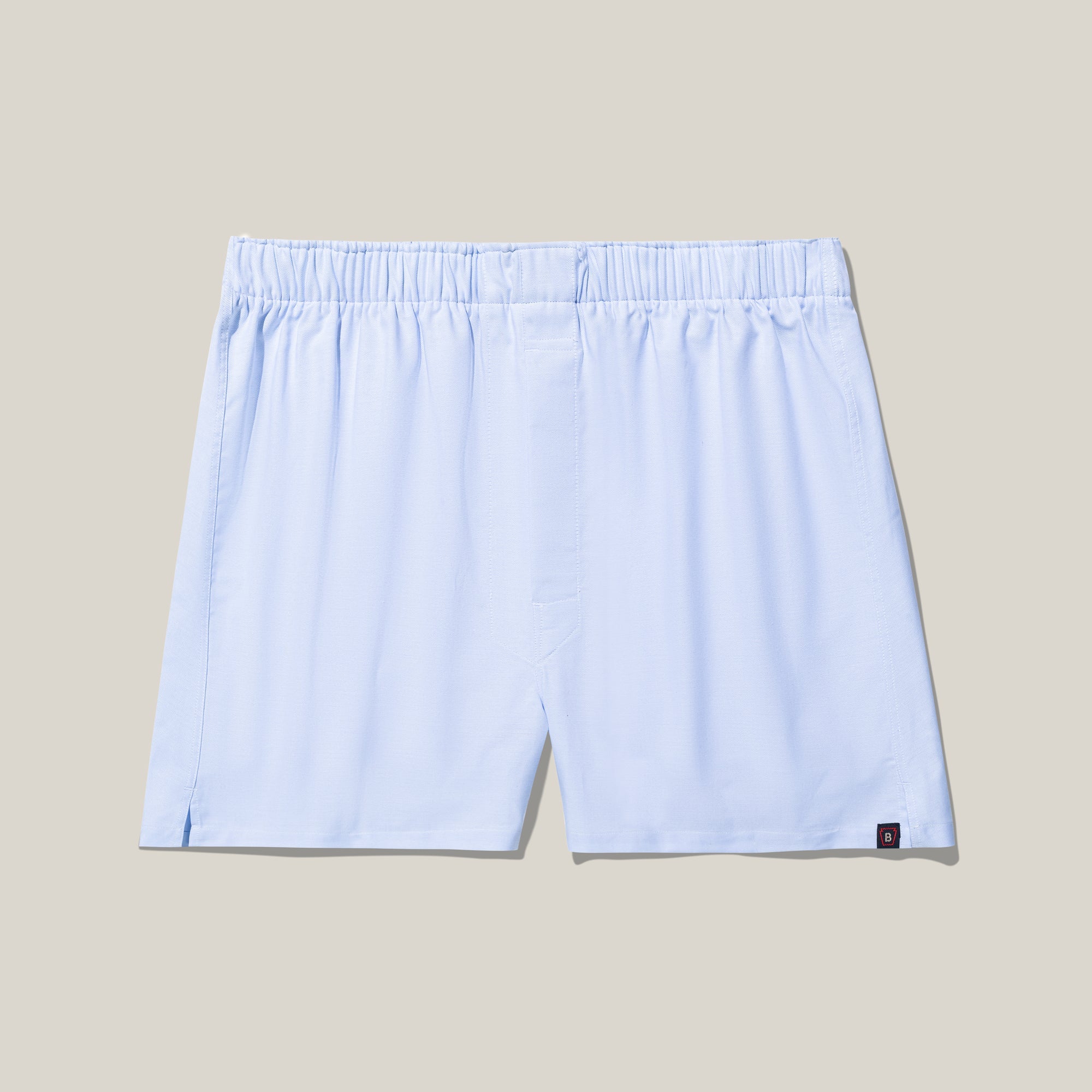 Classic Cotton Poplin Boxer in Light Blue Solid by Bills Khakis
