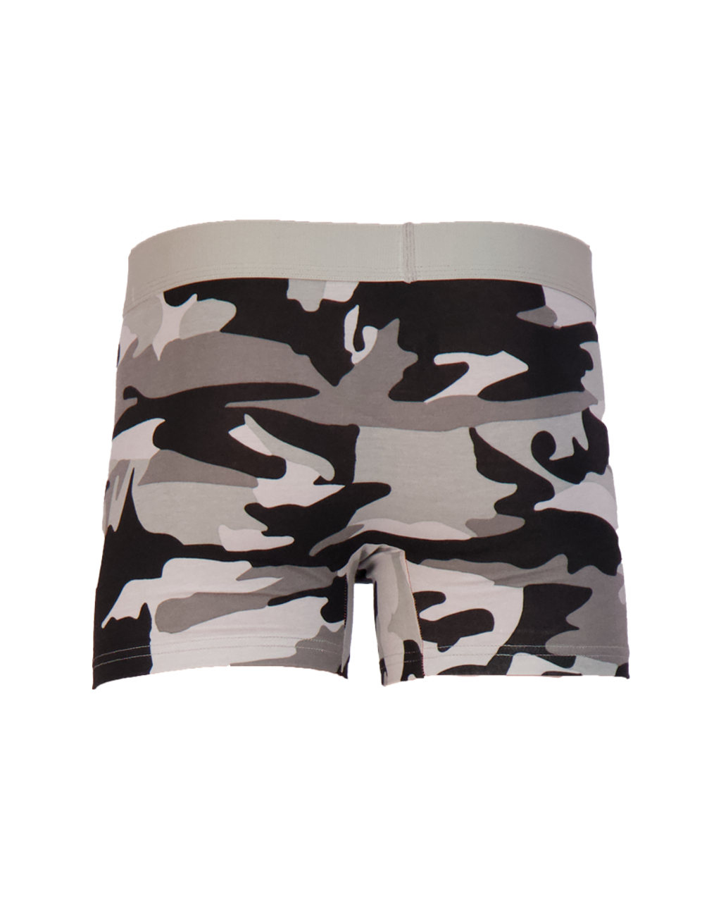 Boxer Brief w/ Fly in Ghost Camo by Wood Underwear