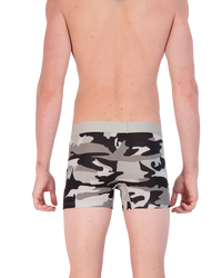 Boxer Brief w/ Fly in Ghost Camo by Wood Underwear