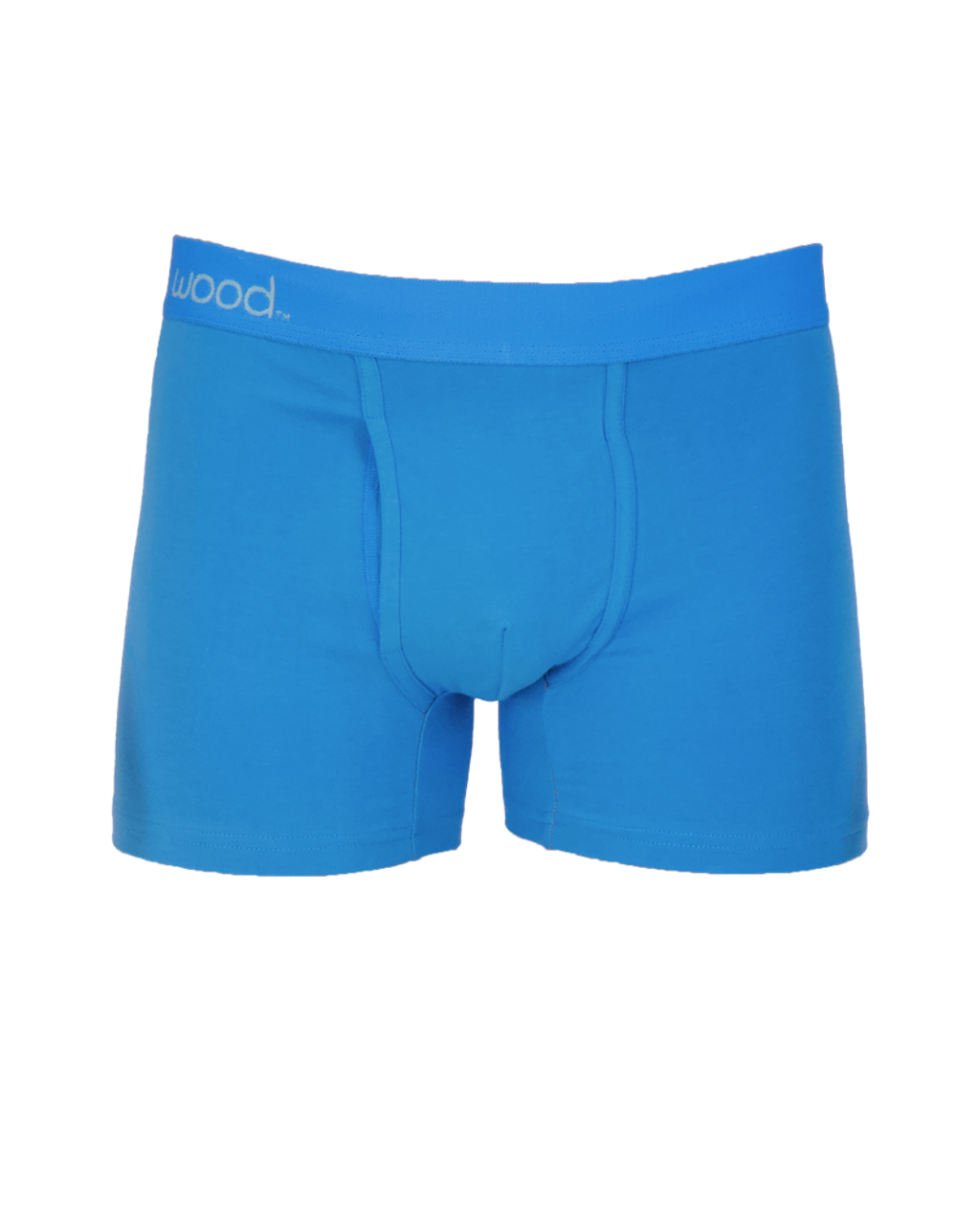Boxer Brief w/ Fly in Swedish Blue by Wood Underwear