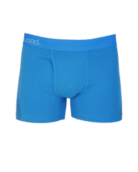 Boxer Brief w/ Fly in Swedish Blue by Wood Underwear
