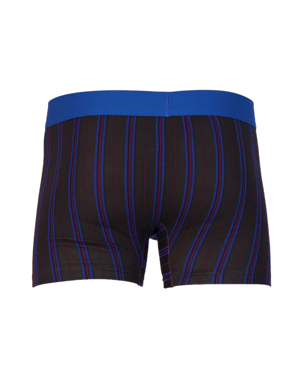 Boxer Brief w/ Fly in Triple Threat Stripe by Wood Underwear