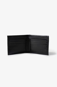 Bi-Fold Wallet in Brompton Black by Moore & Giles