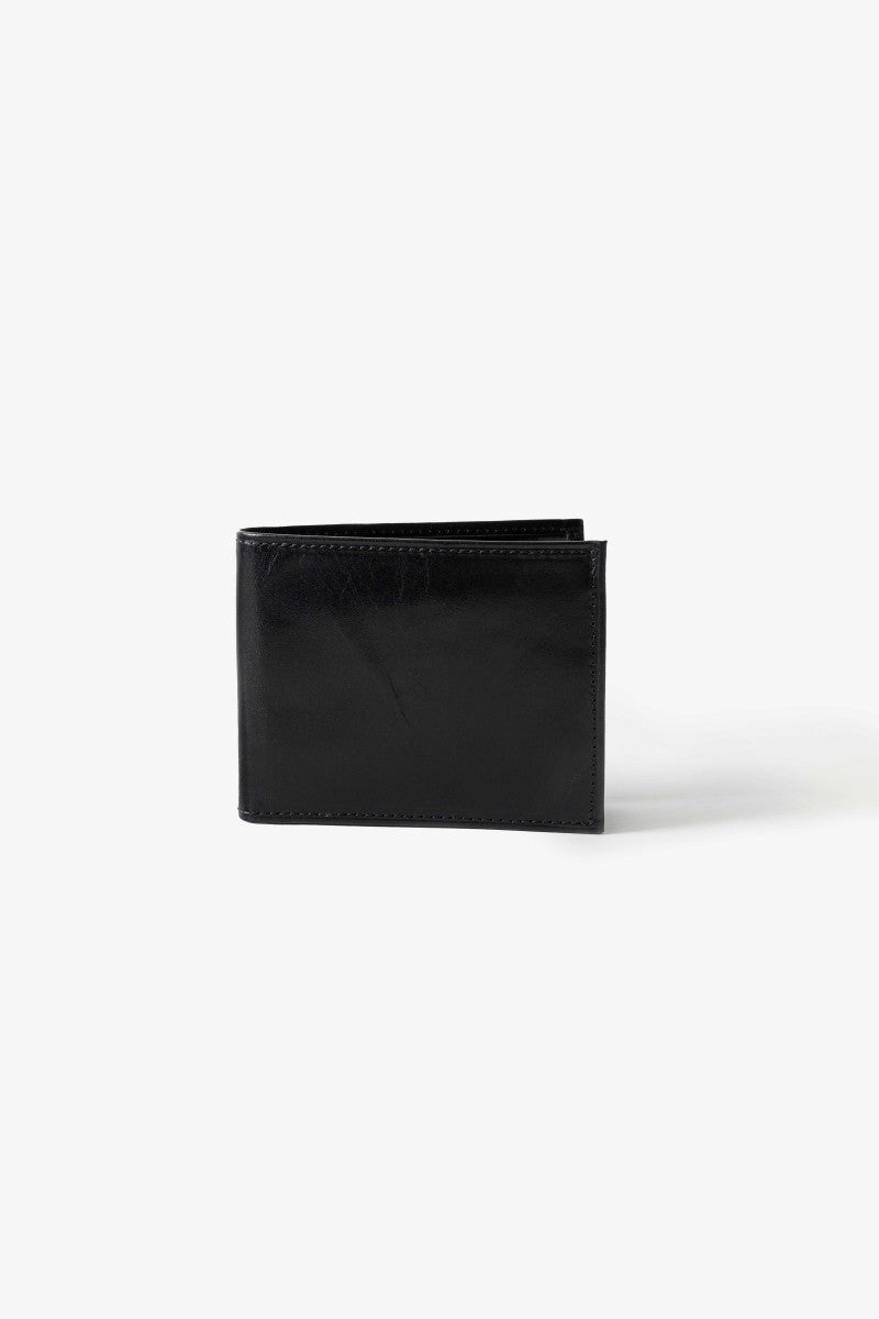 Bi-Fold Wallet in Brompton Black by Moore & Giles