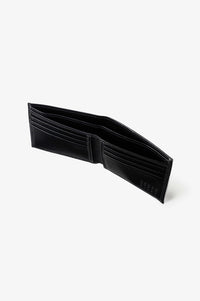 Bi-Fold Wallet in Brompton Black by Moore & Giles