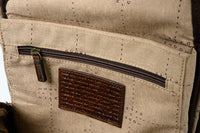 Brennan Rucksack in Titan Milled Brown by Moore & Giles