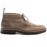 Campo High Italian Sueded Goatskin Chukka Boot in Taupe by Zelli Italia