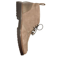 Campo High Italian Sueded Goatskin Chukka Boot in Taupe by Zelli Italia