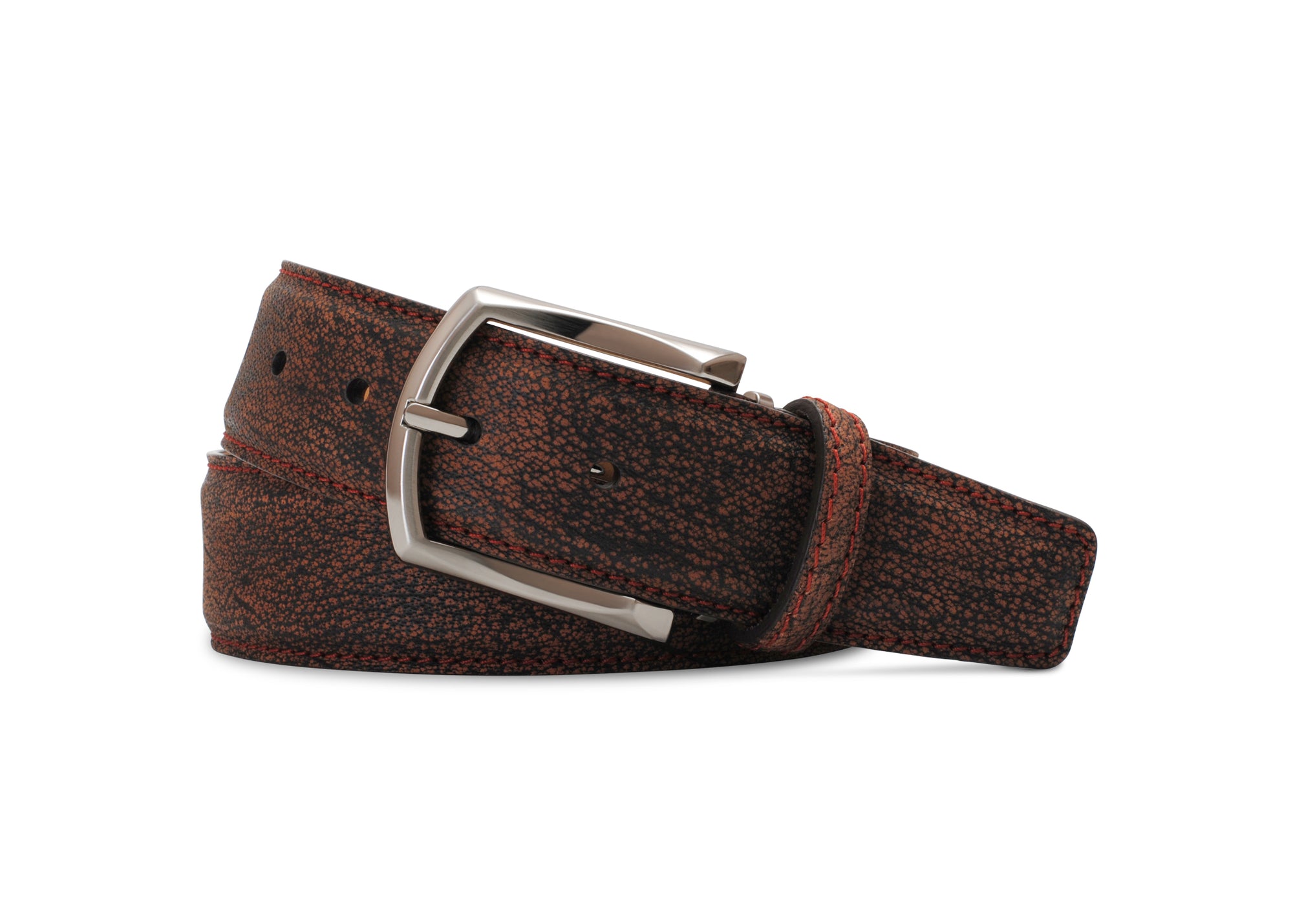 African Water Buffalo Belt in Cognac by Brookes & Hyde