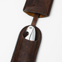 Corkscrew Sleeve with Wine Key in Baldwin Oak by Moore & Giles