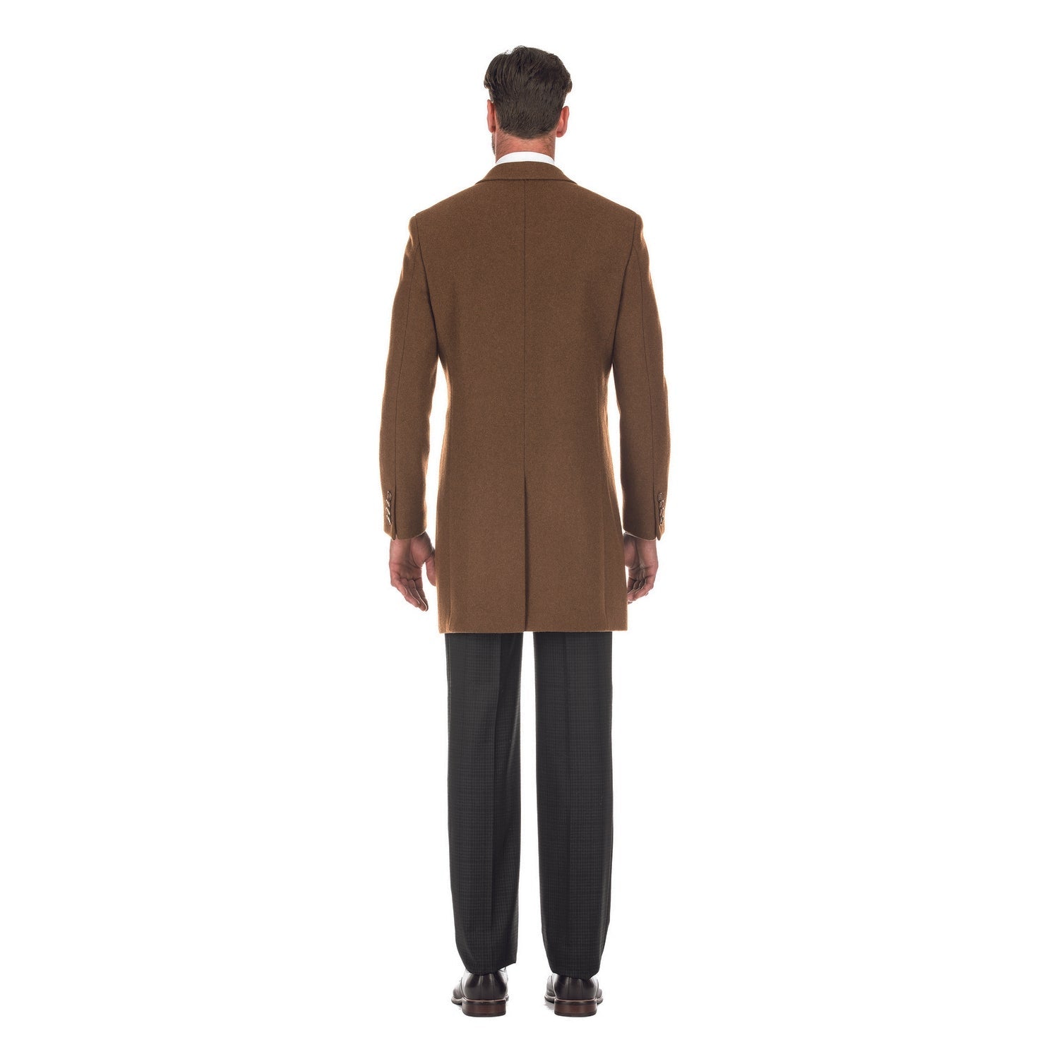 Camel Wool Blend SLIM FIT Topcoat (Regular, Short, & Long Lengths) by English Laundry