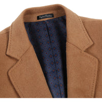 Camel Wool Blend SLIM FIT Topcoat (Regular, Short, & Long Lengths) by English Laundry