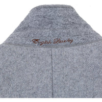 Light Grey Wool Blend SLIM FIT Topcoat (Regular, Short, & Long Lengths) by English Laundry