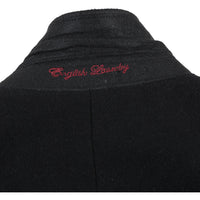 Black Wool Blend SLIM FIT Topcoat (Regular, Short, & Long Lengths) by English Laundry