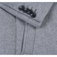 Wool Blend SLIM FIT Single Breasted Top Coat in Grey (Size 44 Regular) by English Laundry