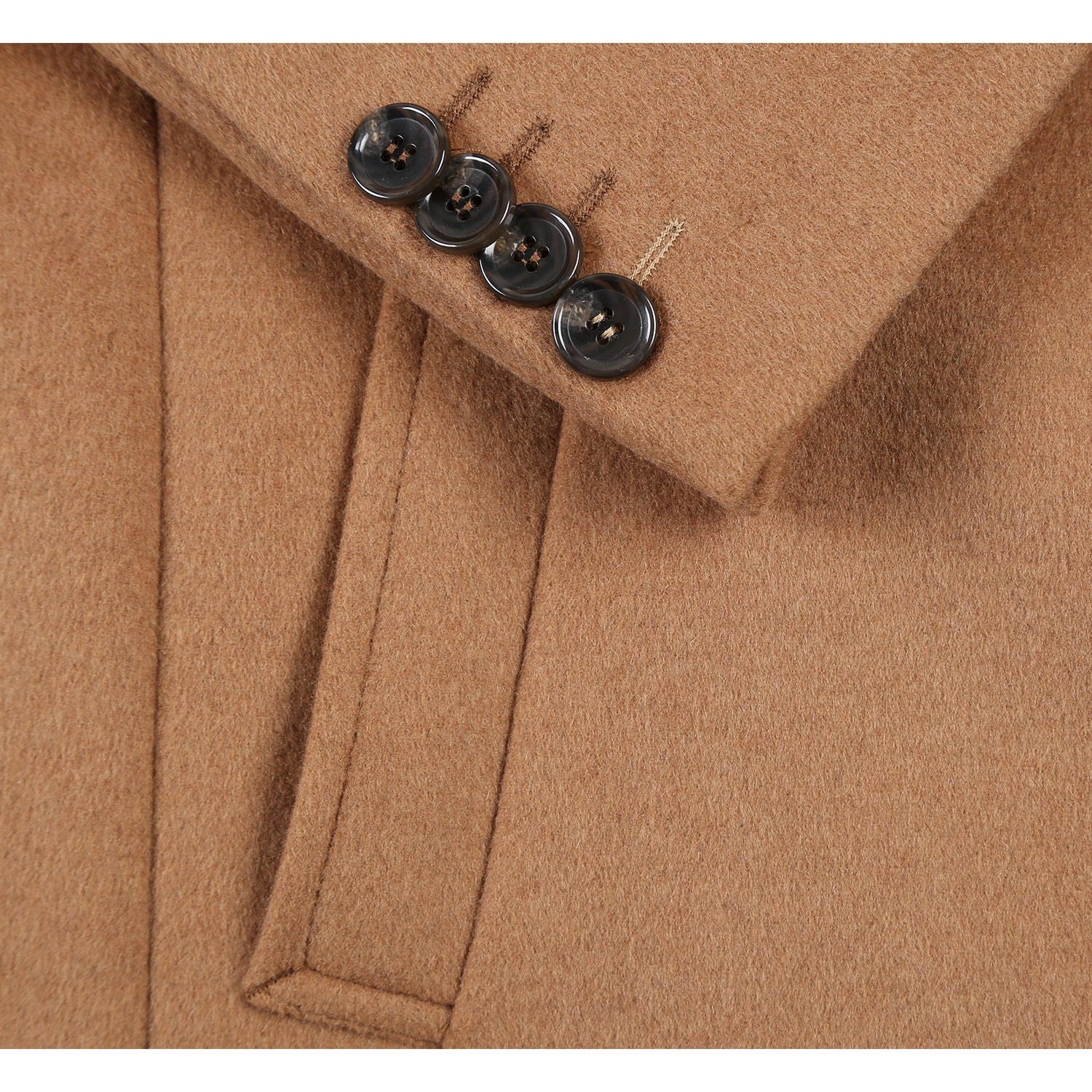Camel Wool Blend SLIM FIT Topcoat (Regular, Short, & Long Lengths) by English Laundry