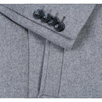Light Grey Wool Blend SLIM FIT Topcoat (Regular, Short, & Long Lengths) by English Laundry