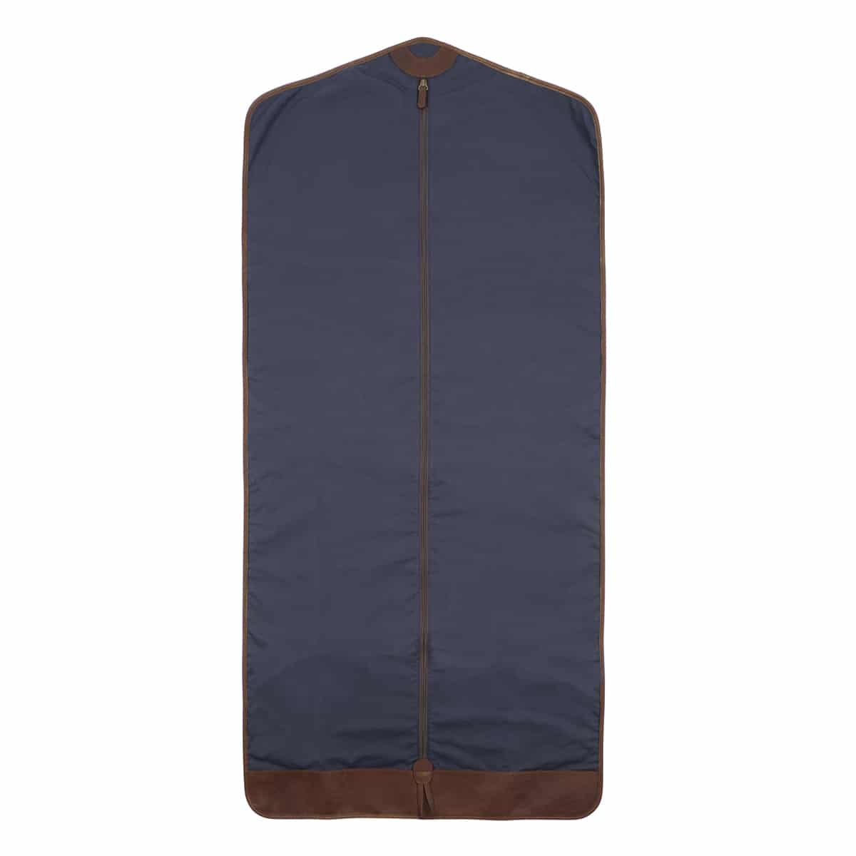 Goodwin Long Garment Sleeve in Navy Ventile and Baldwin Oak by Moore & Giles