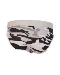 Hip Brief in Ghost Camo by Wood Underwear