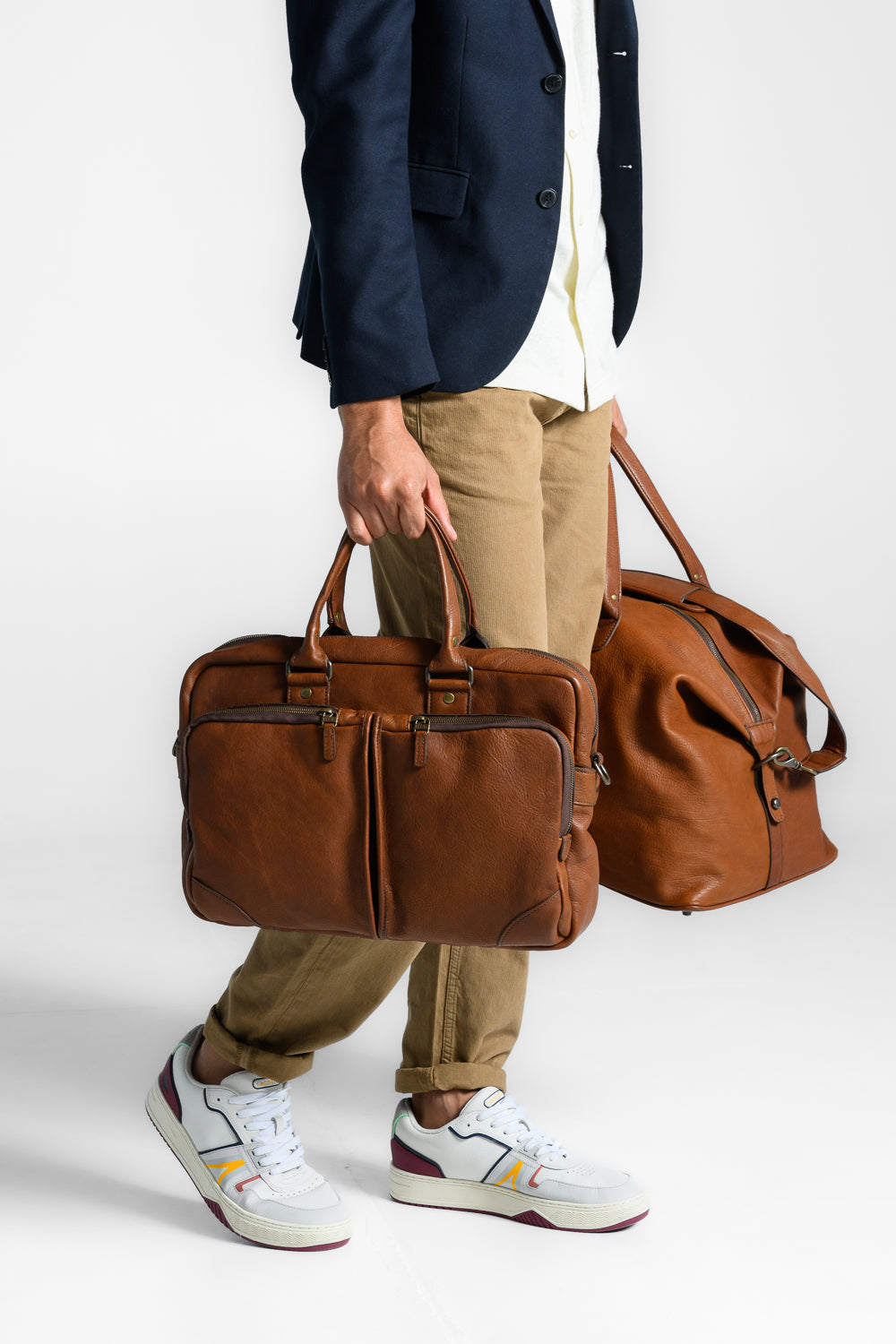 Haythe Commuter Bag in Seven Hills Umber by Moore & Giles