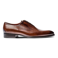 Basoto Wholecut Calfskin Lace Up in Slavato Cuoio by Jose Real