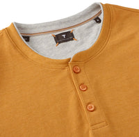 Kipa Cotton Long Sleeve Pique Henley in Choice of Colors by Left Coast Tee