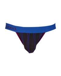 Jock in Triple Threat Stripe by Wood Underwear