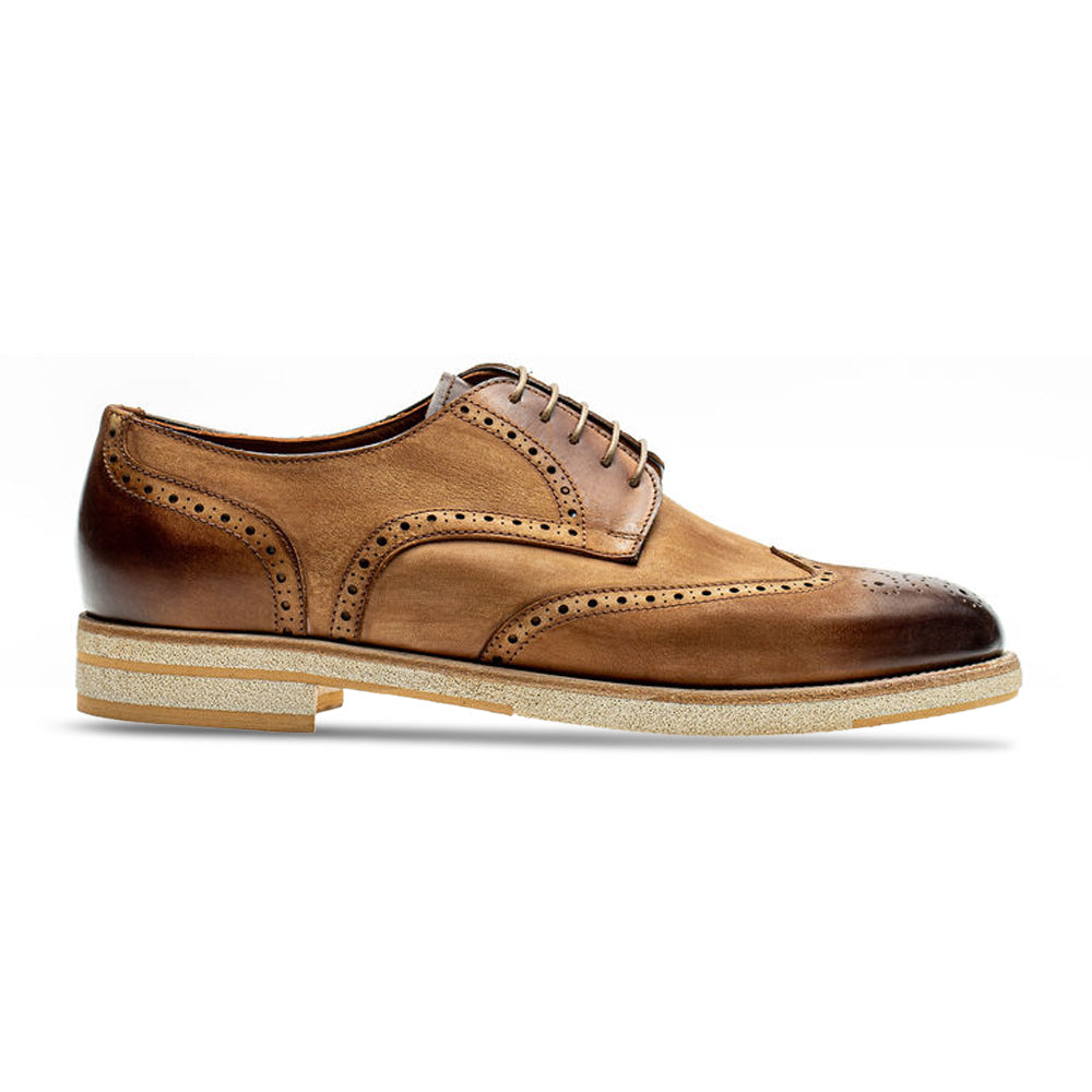 Berlina Wingtip in Cuoio Nubuck by Jose Real