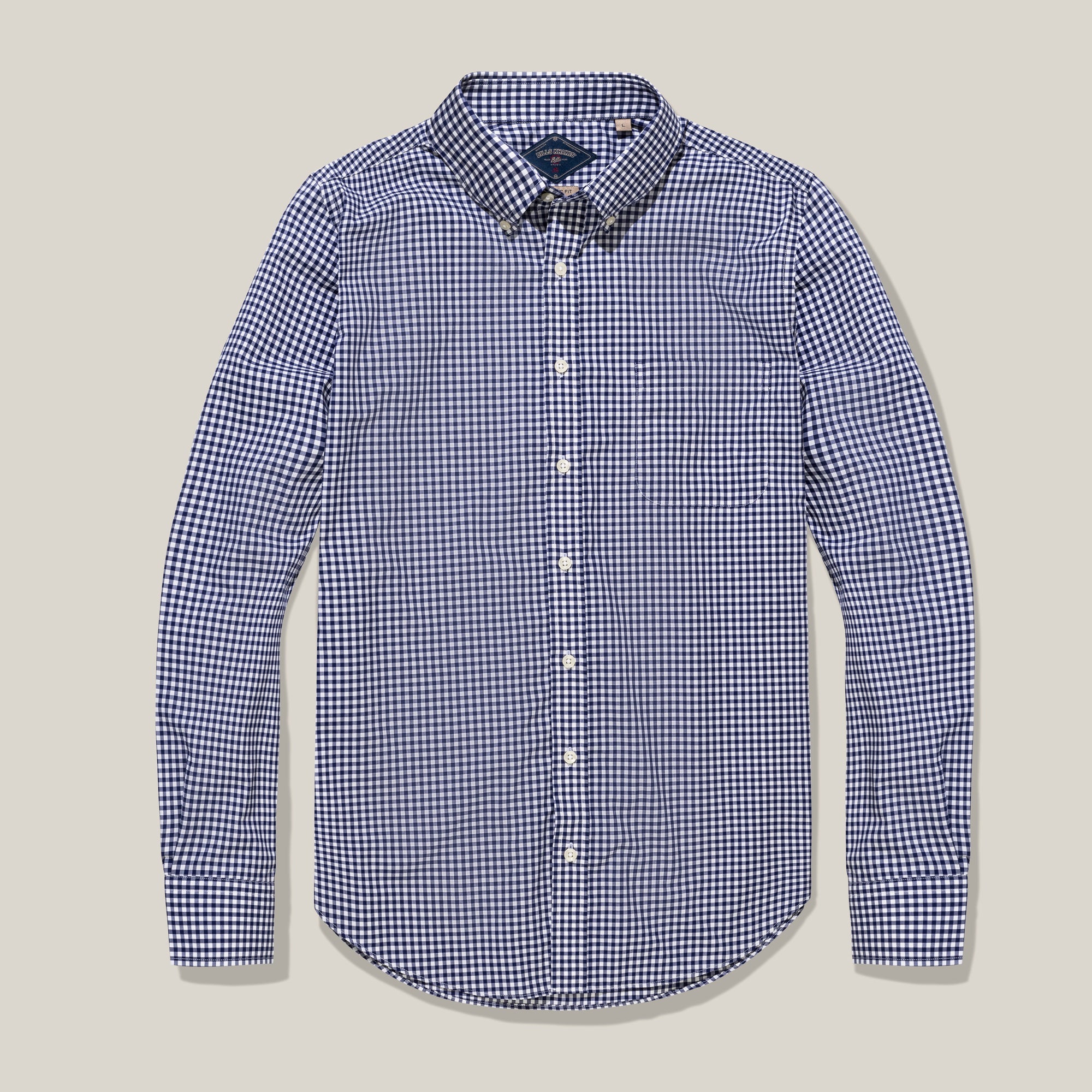 Gingham oxford sport discount shirt