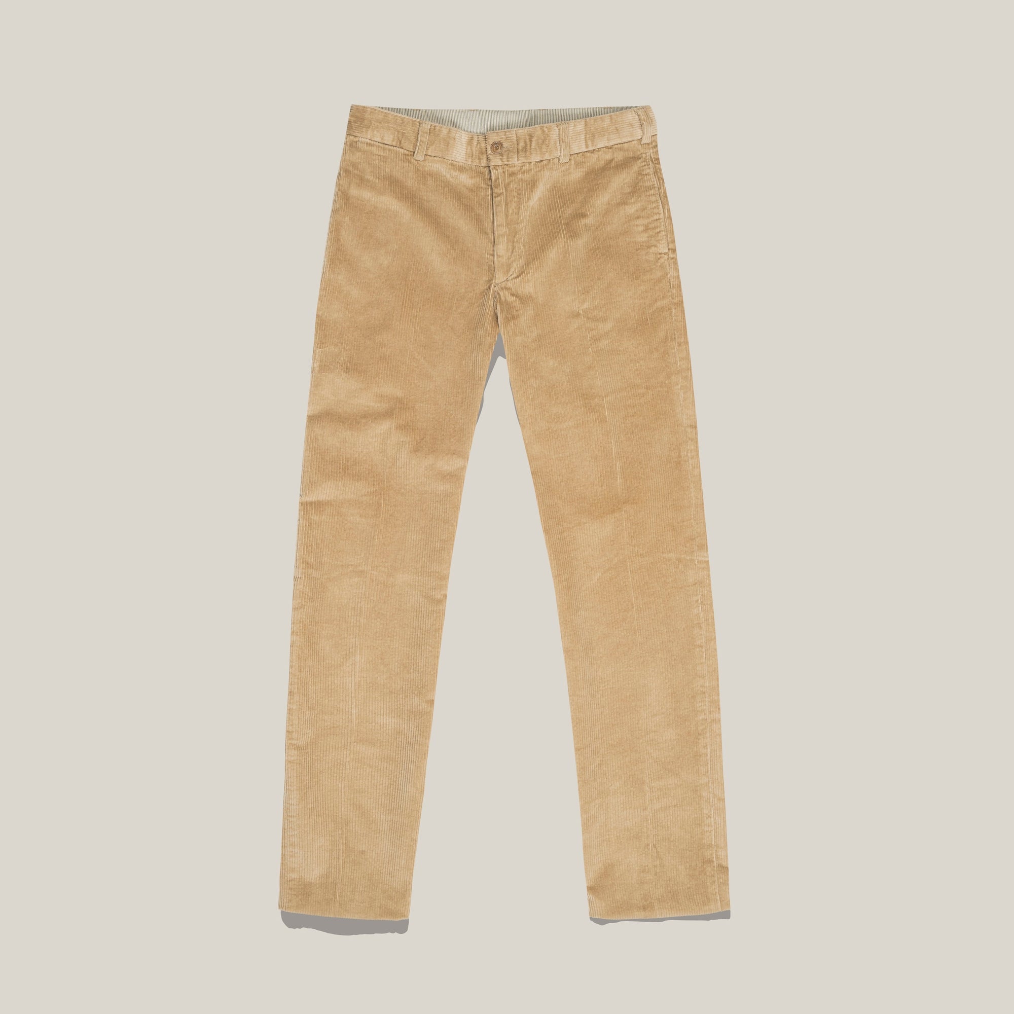 M2 Classic Fit Stretch 7 Wale Cords in Khaki by Bills Khakis
