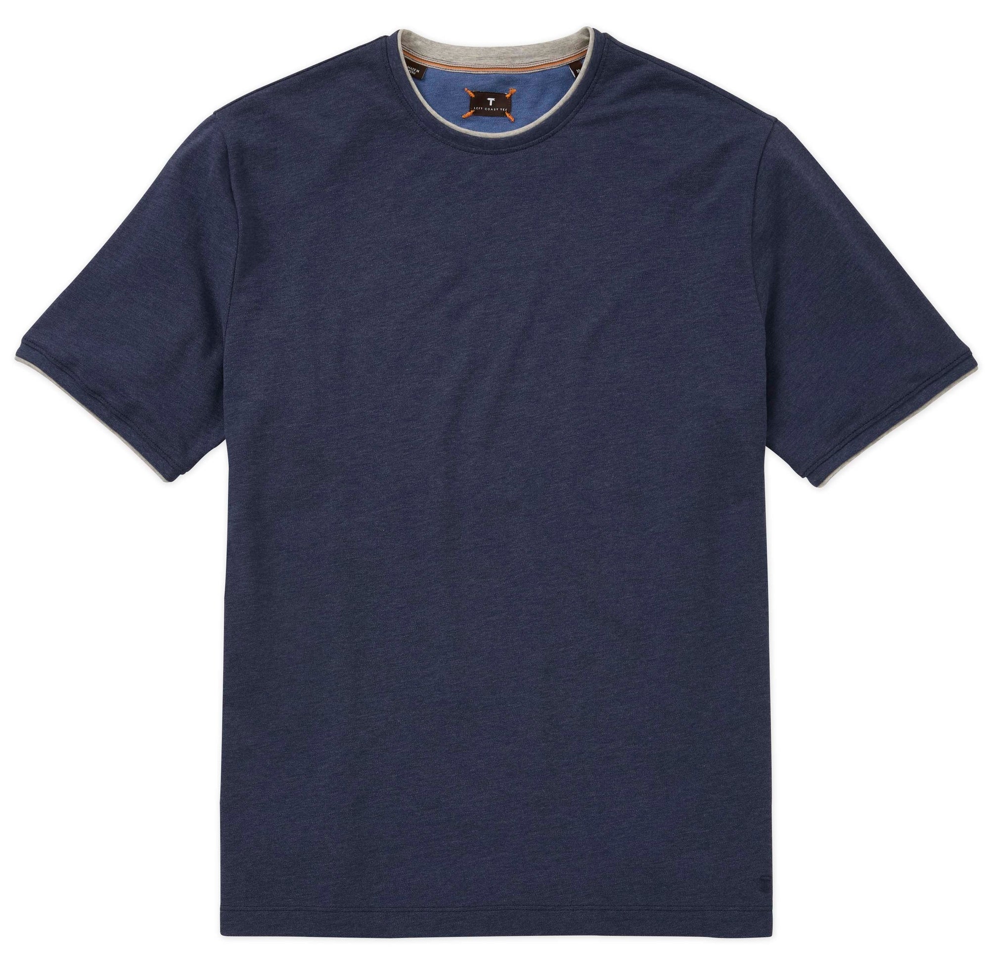 Kipa Cotton Short Sleeve Pique Crewneck T-Shirt in Choice of Colors by Left Coast Tee