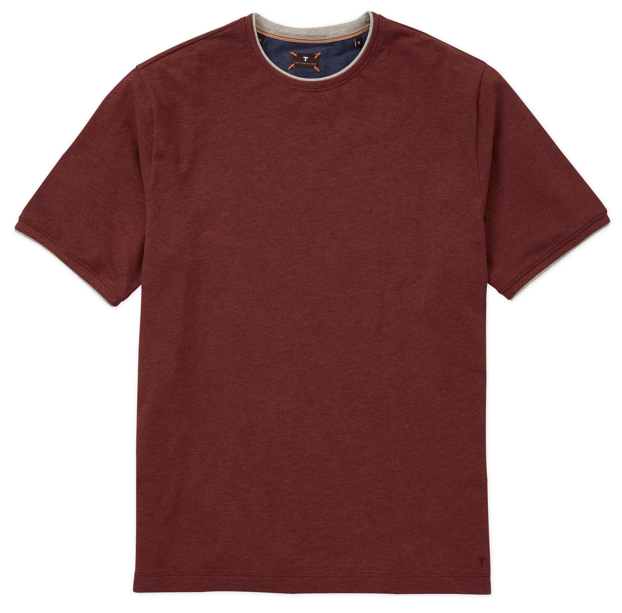 Kipa Cotton Short Sleeve Pique Crewneck T-Shirt in Choice of Colors by Left Coast Tee
